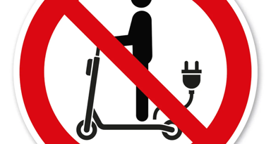 E-Roller/E-Scooter Verbot auf dem Schulgelände